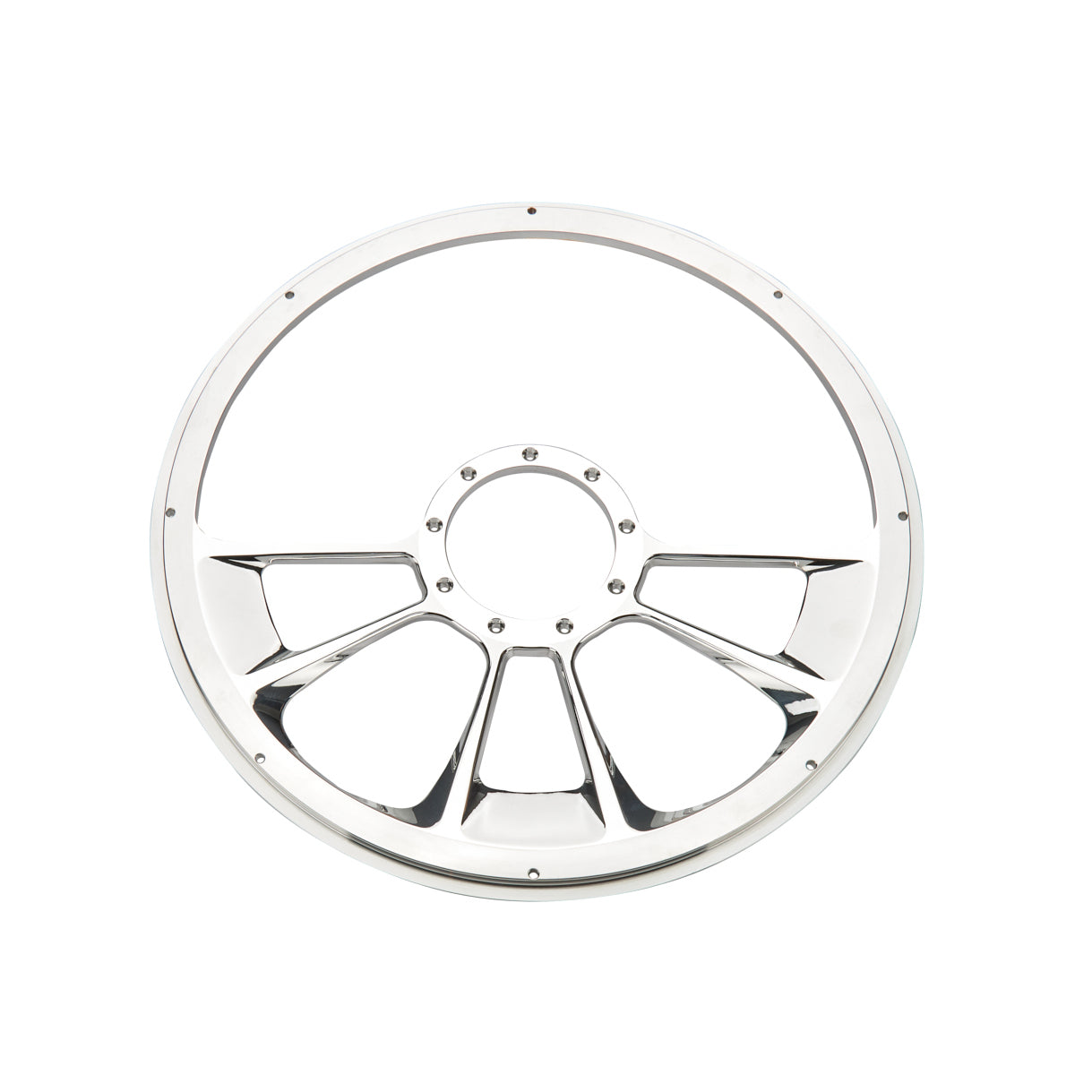 Billet Specialties Grinder Steering Wheel - 15-1/2 in Diameter