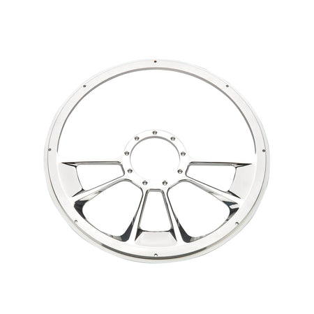 Billet Specialties Grinder Steering Wheel - 15-1/2 in Diameter