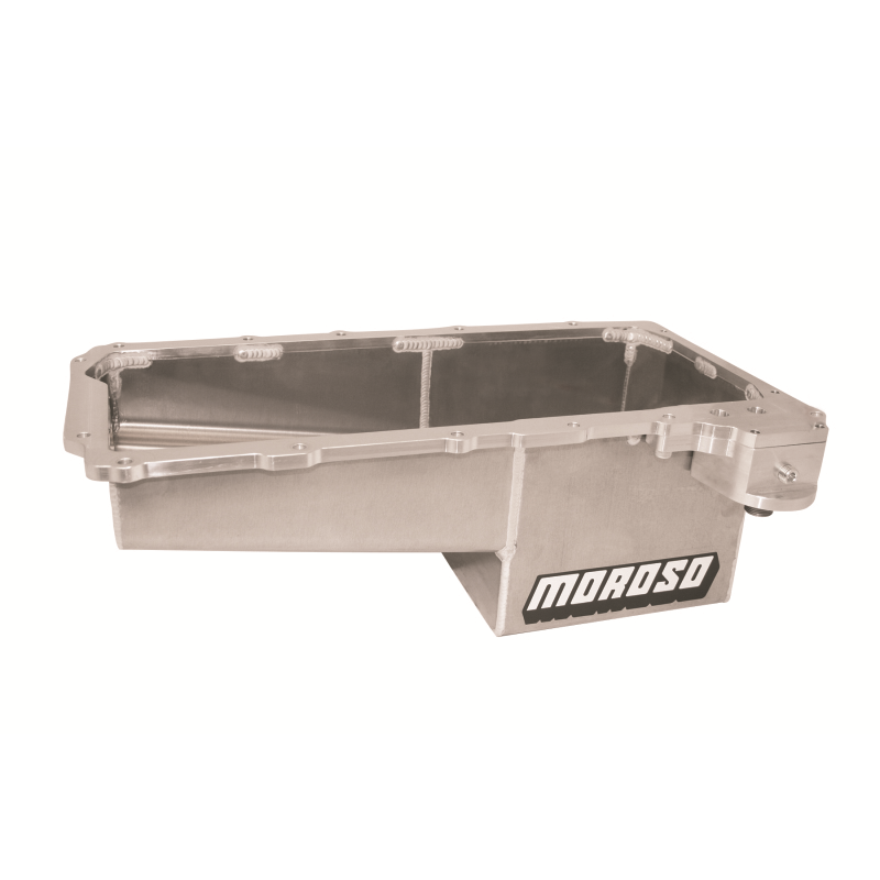 Moroso Drag Race Wet Sump Oil Pan - 7 Quart Capacity - 7.625 in Deep - GM LS-Series - COPO - Chevy Camaro 2016-18 21157