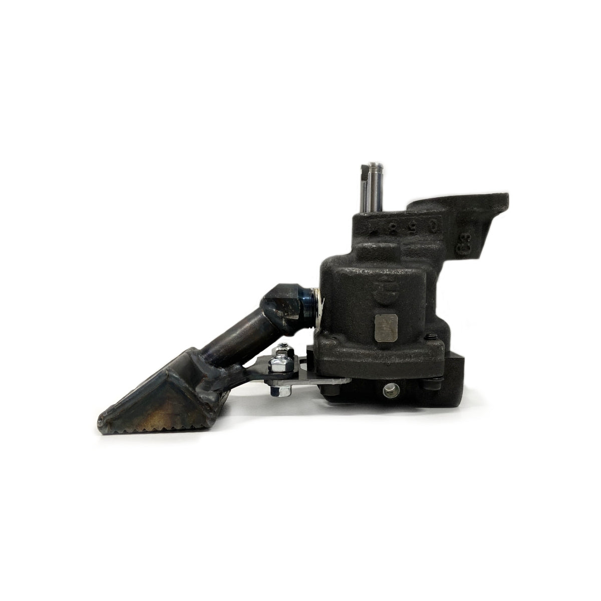 Champ Pans High Volume Oil Pump - 3/4 in Pickup - 6-1/2 in Deep Pan - Small Block Chevy