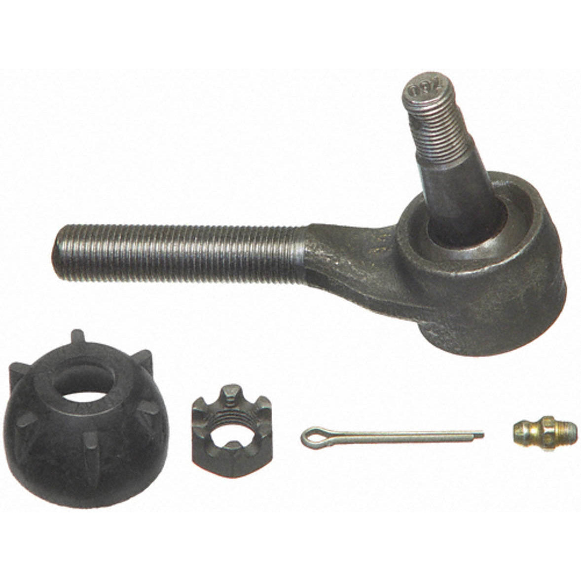 Moog Inner Greasable OE Style Tie Rod End - Male - Black Oxide - Mopar
