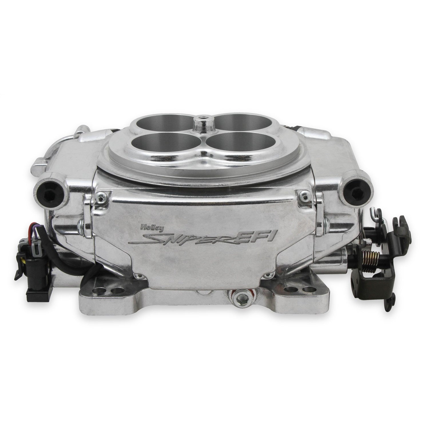 Sniper EFI Fuel Injection - Throttle Body - Square Bore - In-Tank Fuel Pump - Polished