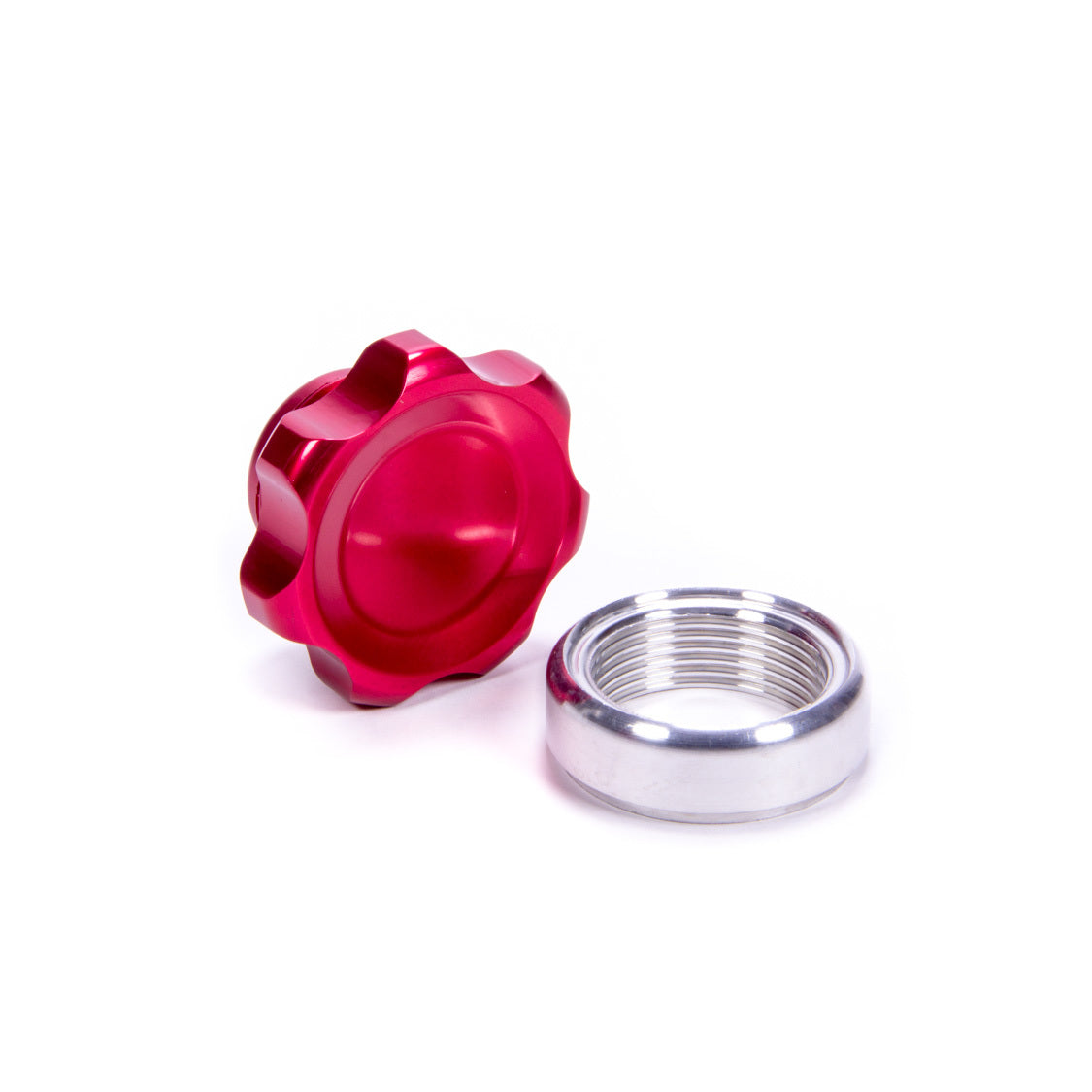 Allstar Performance Small Fill Plug Kit With Aluminum Weld-In Bung - Red