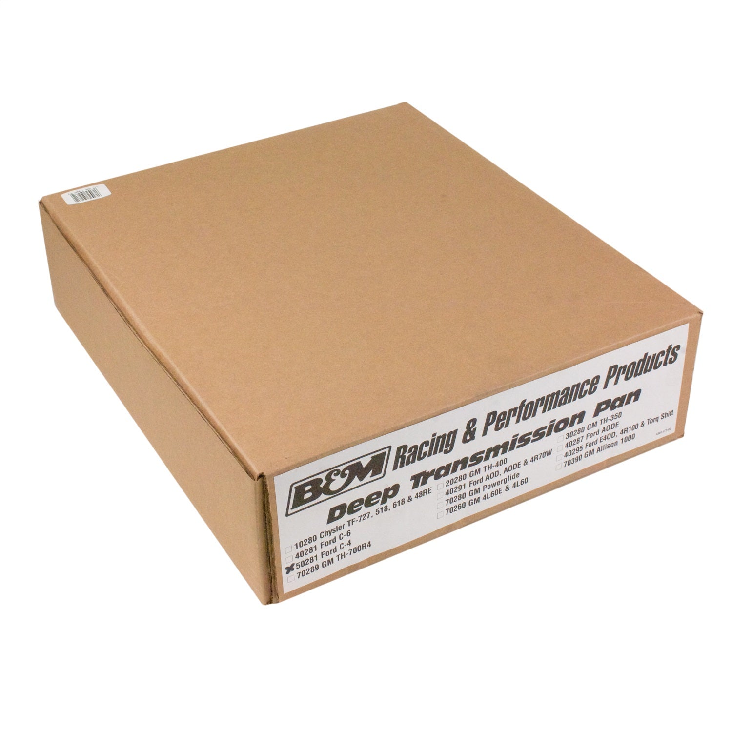 B&M Cast Deep Transmission Pan For C4 Transmission