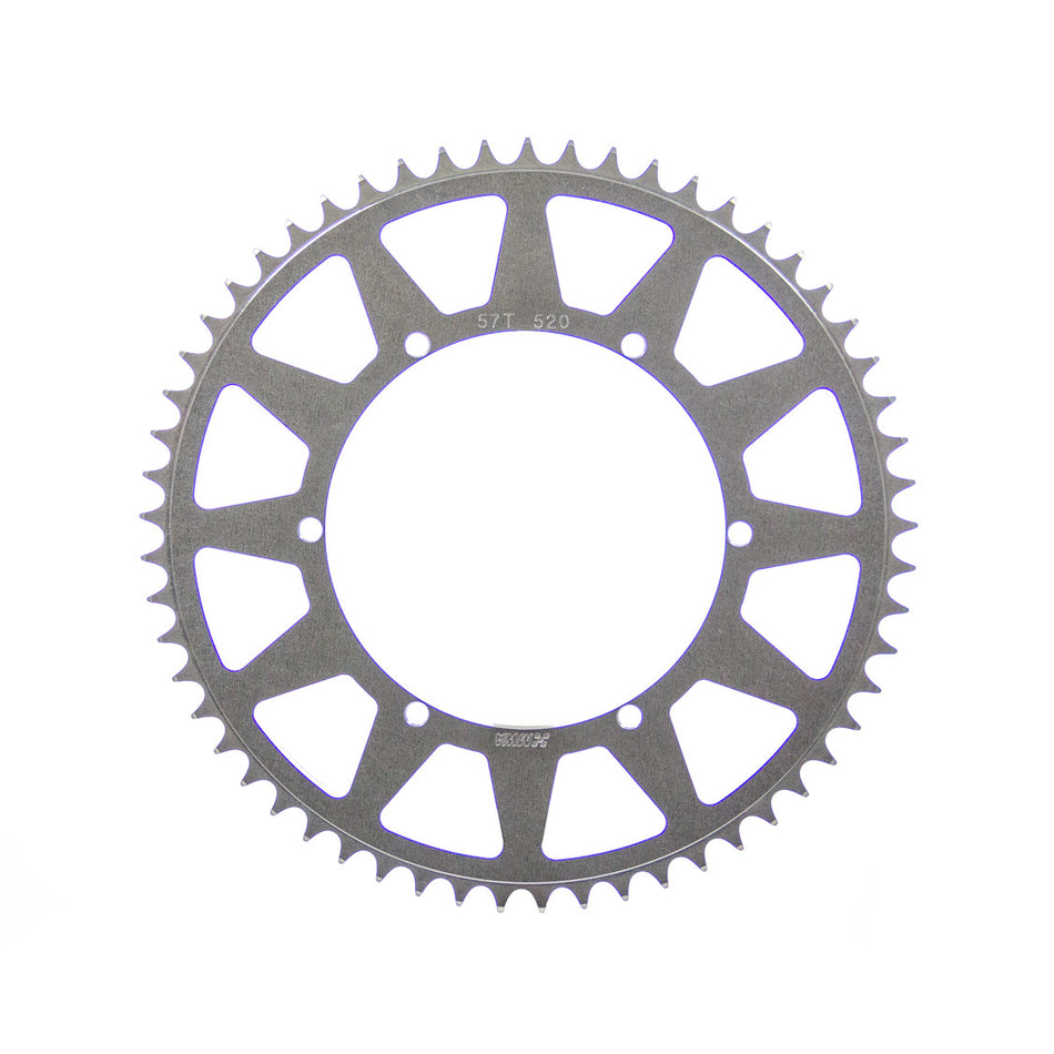 M&W Aluminum Products 57-Tooth Axle Sprocket 6.43" Bolt Pattern