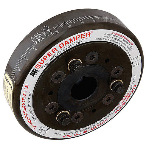 ATI Super Damper SFI 18.1 Harmonic Balancer - 7.074 in OD - Black Oxide - Internal Balance - Small Block Chevy