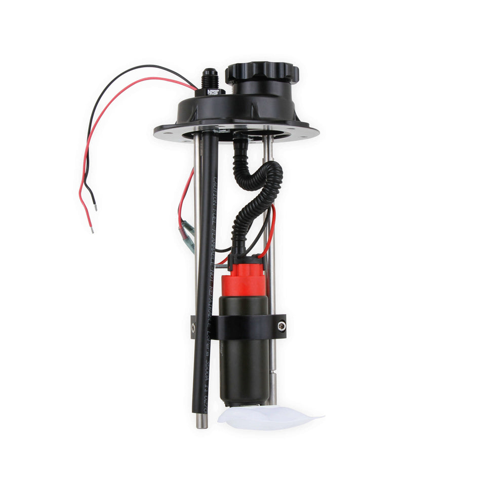 Sniper EFI Fuel Pump - Electric - In-Tank - 340 lph - 6AN inlet Port - 6AN Outlet Port - Black