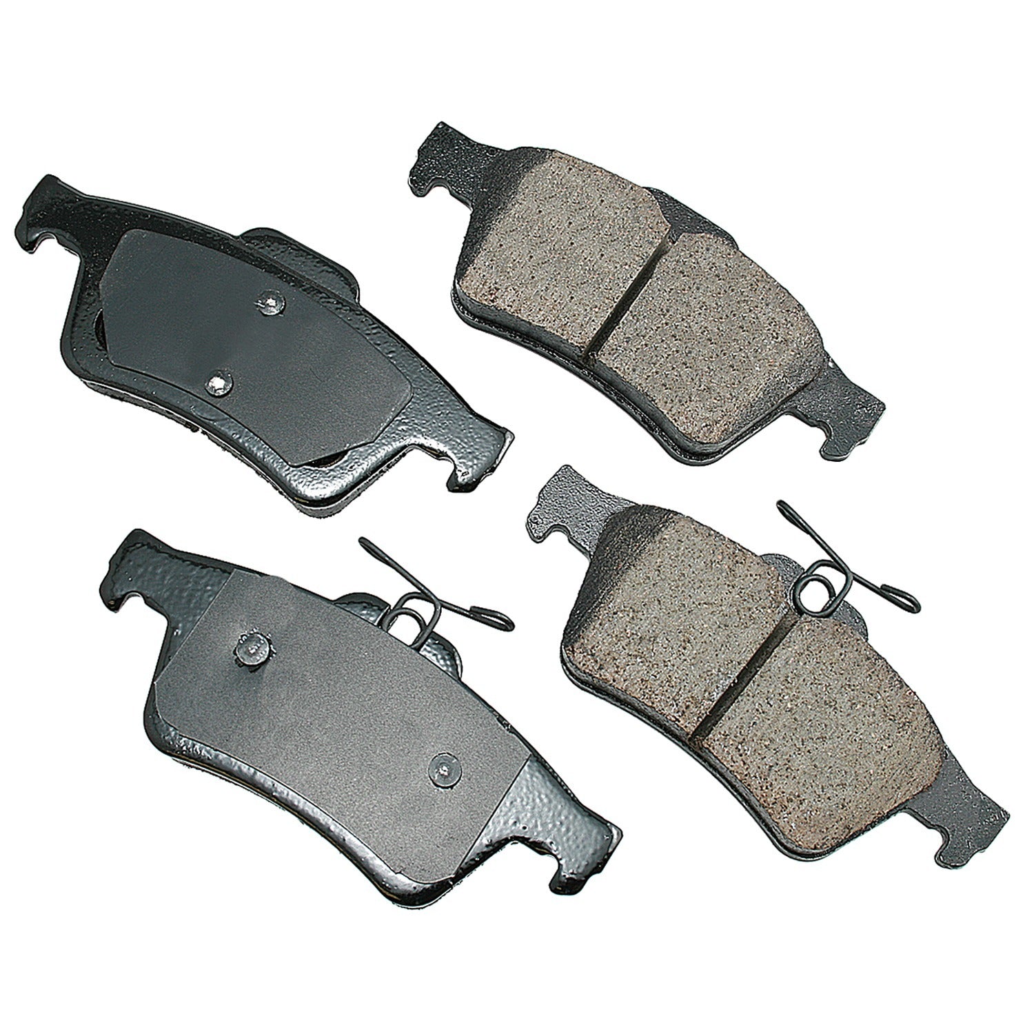 Akebono Brakes Euro Rear Brake Pads - Chevrolet/Ford/Jaguar 2004-2017 (Set of 4)