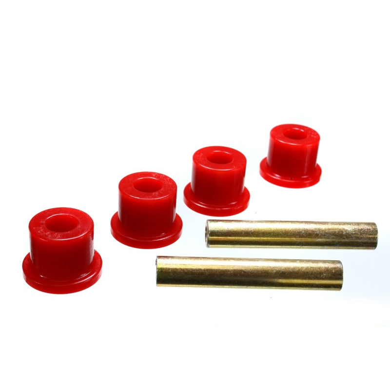 Energy Suspension Hyper-Flex Crossmember Bushing - Transmission - Polyurethane/Steel - Red/Cadmium