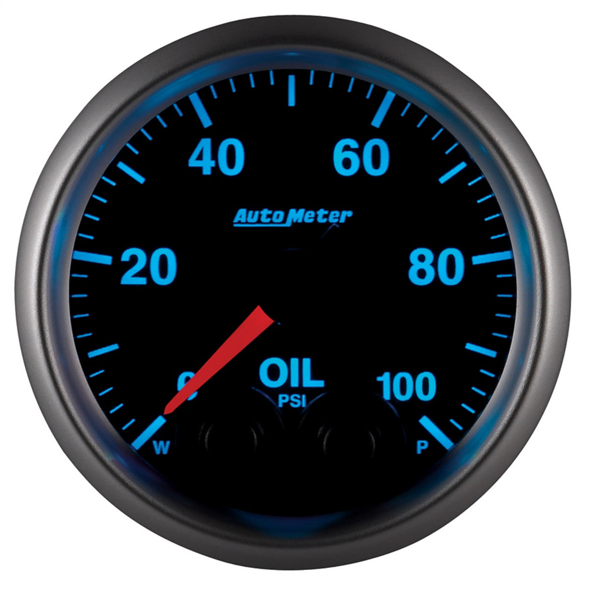 Auto Meter Elite Series Oil Pressure Gauge - 2-1/16"