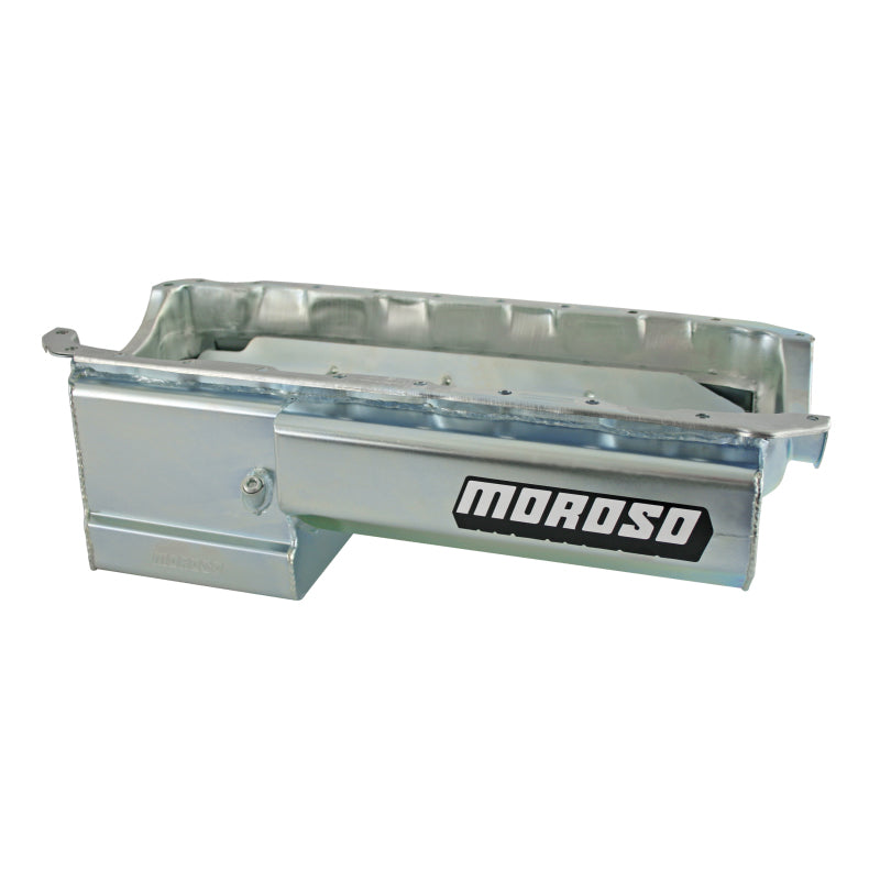 Moroso Oil Pan BB Chevy Eliminator w/ Power Pouch - 8" Deep Tray Deep F.S.