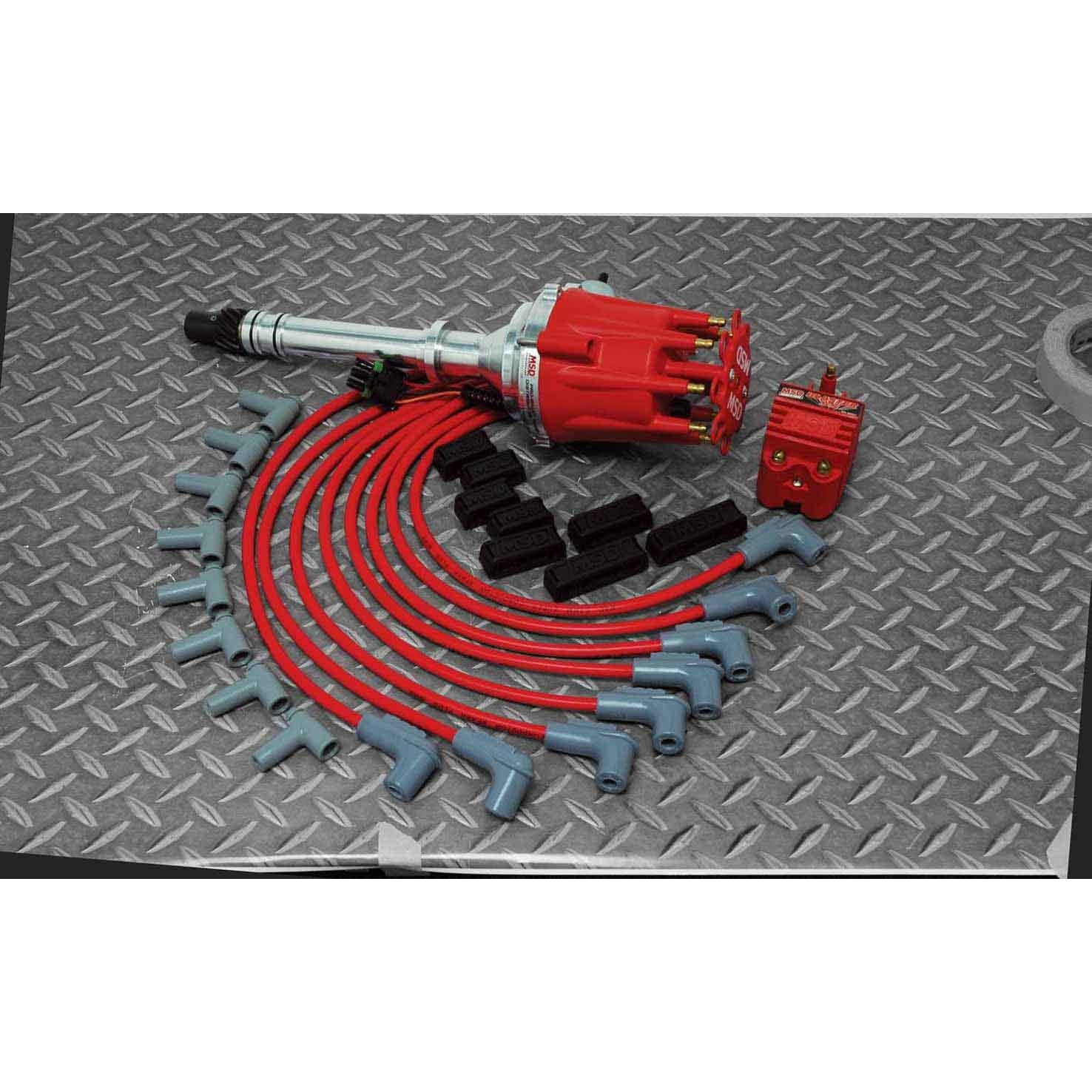 MSD Pro-Billet Ready-to-Run Distributor Kit - Chevy V8 Crate Engine