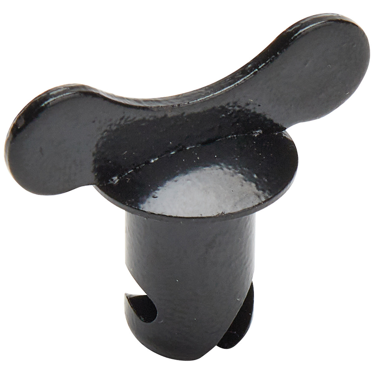 Allstar Performance Wing Head Steel Quick Turn Fastener - 7/16 x 0.500 in Body - Black (Set of 10)