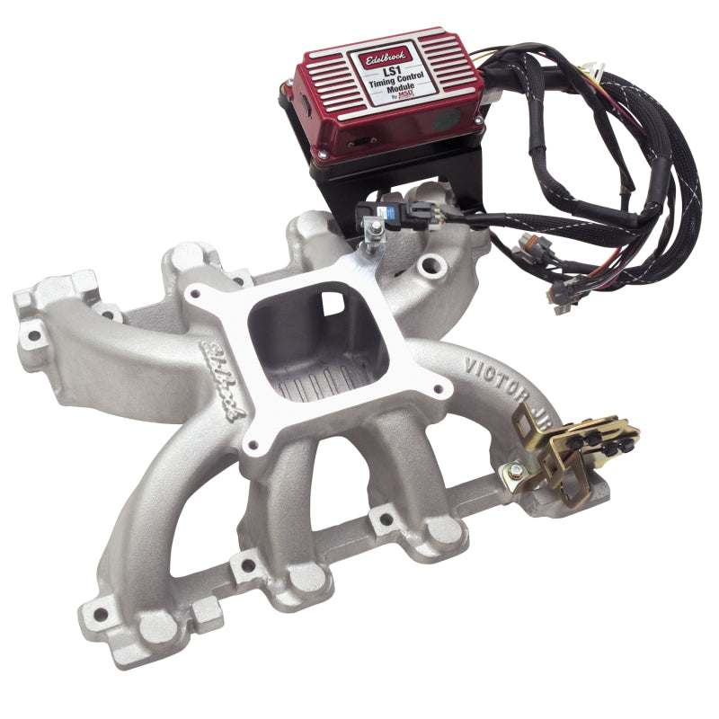 Edelbrock Victor Jr. LS1 Intake Manifold - SB Chevy LS1 V8 Carbureted