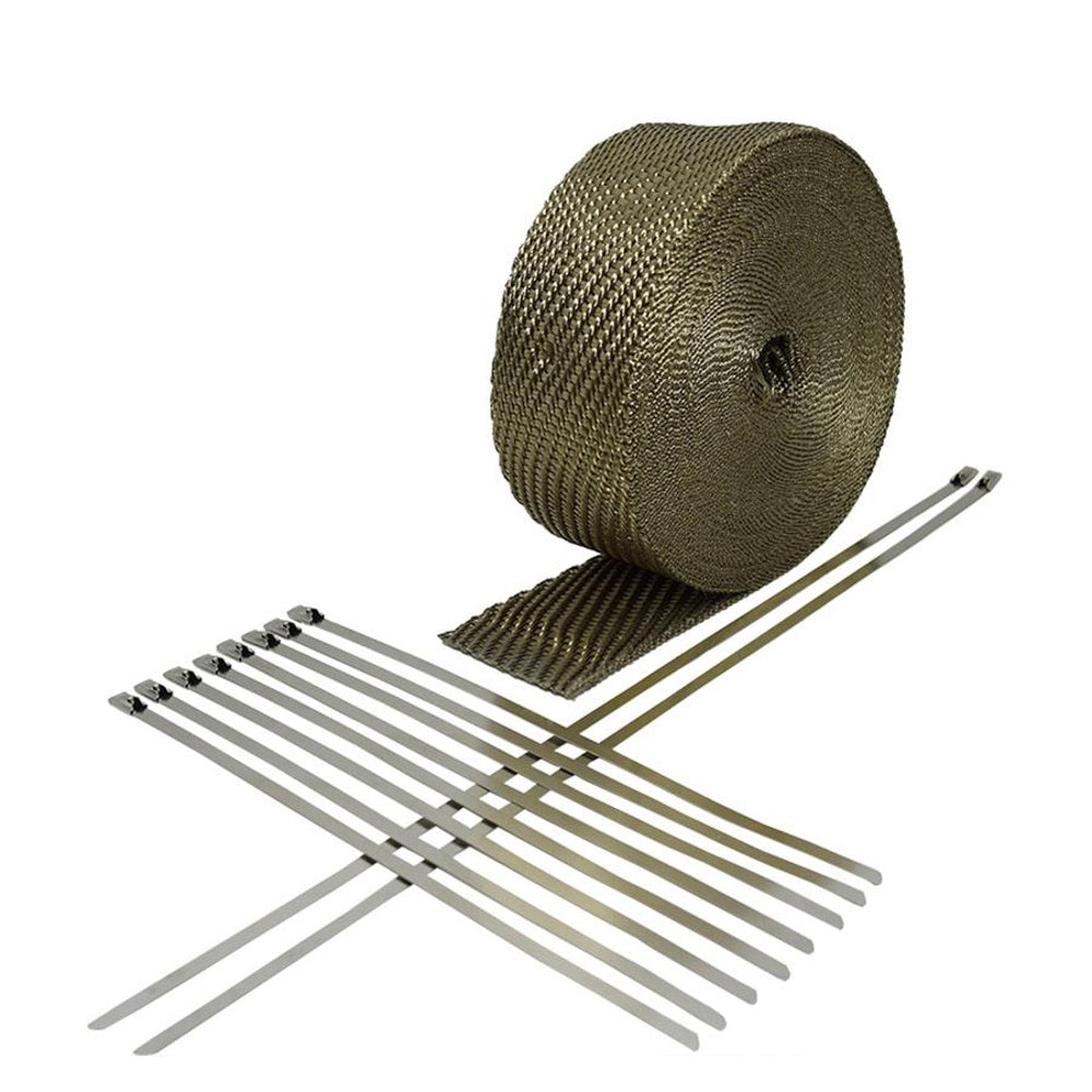 Heatshield Products Lava Heatshield Exhaust Wrap Kit - 2" Wide