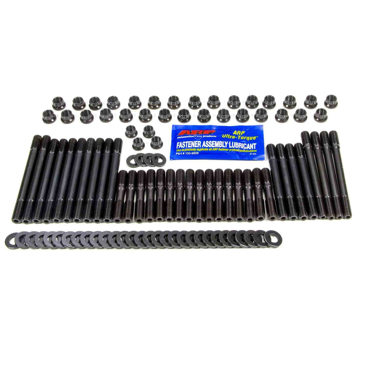 ARP Head Stud Kit - SB Chevy Bowtie w/ Brodix 12 Weld-Tech Heads - 12-Point Nuts w/ Undercut Studs