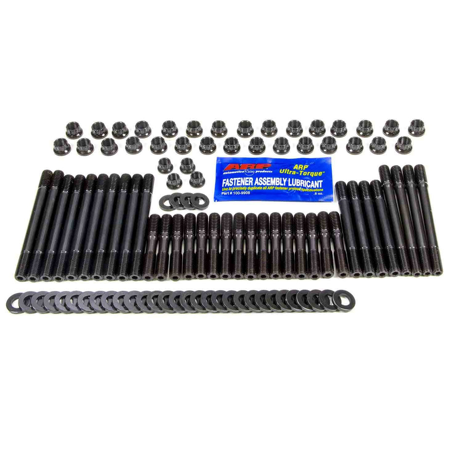 ARP Head Stud Kit - SB Chevy Bowtie w/ Brodix 12 Weld-Tech Heads - 12-Point Nuts w/ Undercut Studs