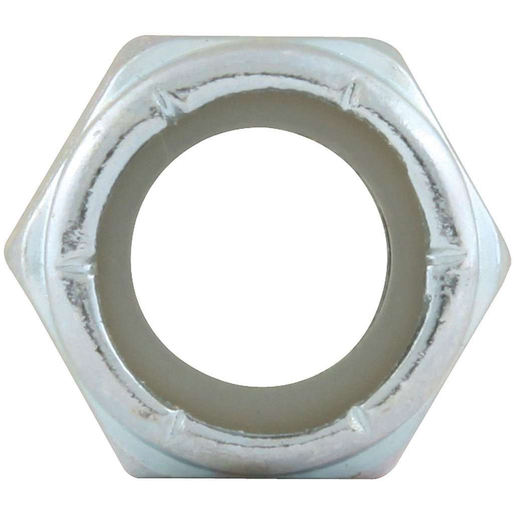 Allstar Performance Coarse Thread Nyloc Hex Nut, 7/16"-14 (10 Pack)