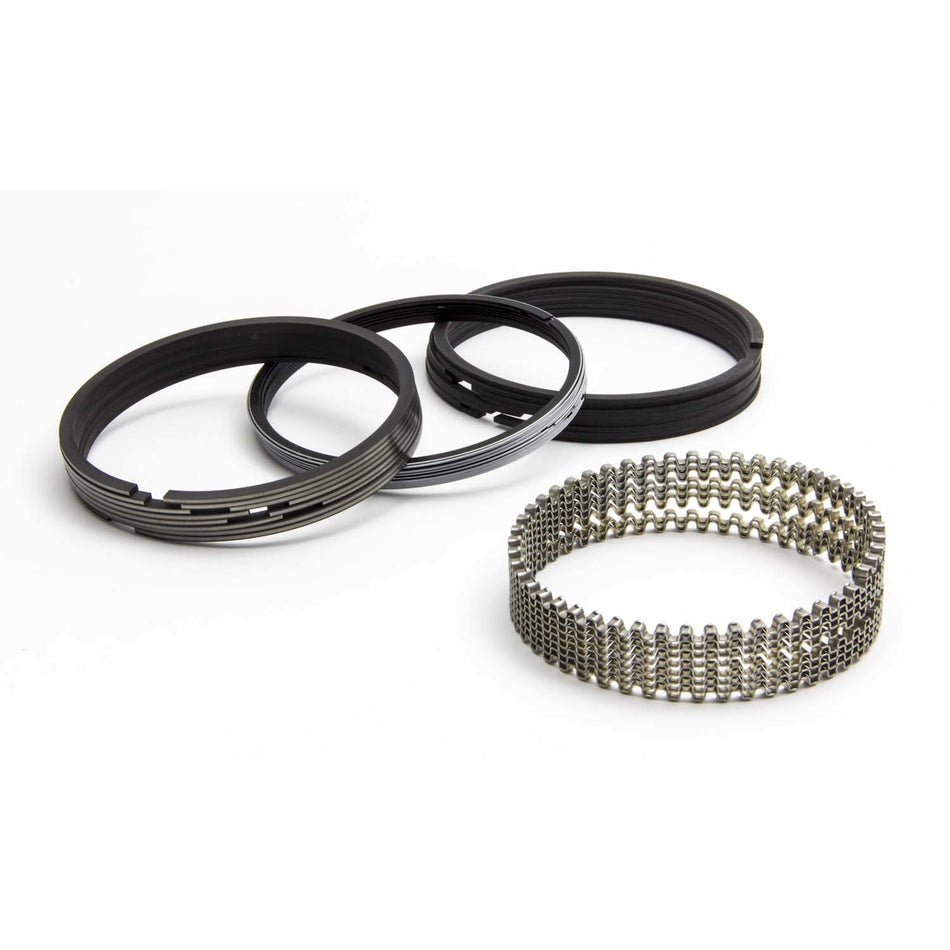Sealed Power Performance Piston Rings - 4.372 in Bore - Drop In - 5/64 x 5/64 x 3/16 in Thick - Standard Tension - Moly - 8-Cylinder
