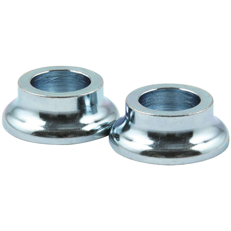 Allstar Performance Tapered Steel Spacers - 3/8" Long - 1/2" I.D. - (2 Pack)