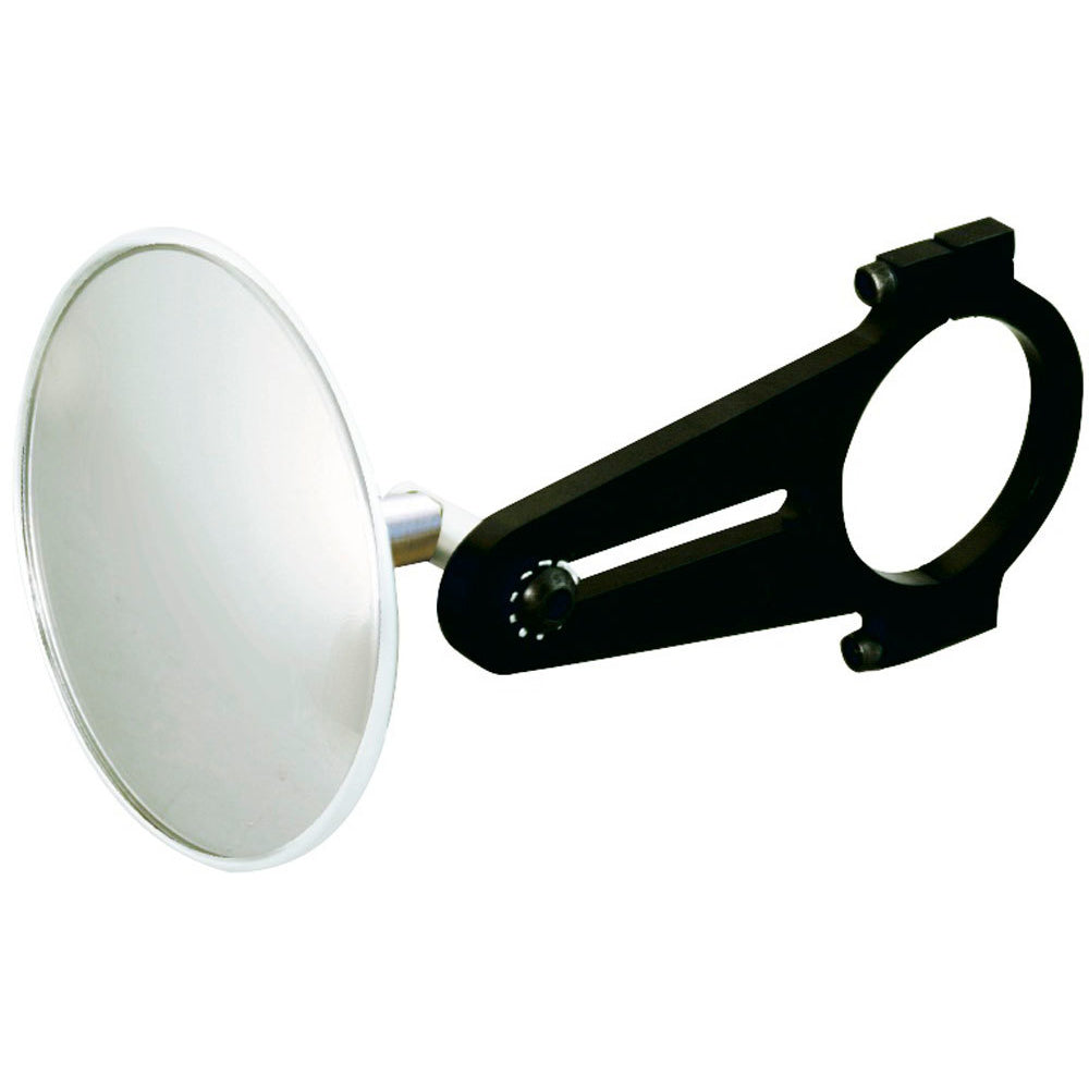 Longacre Spot Mirror Clamp On - For 1-3/4" Roll Bar
