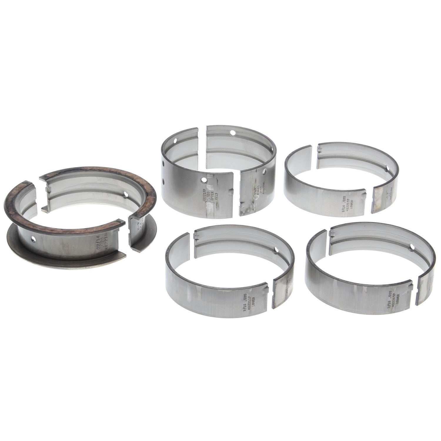 Clevite P-Series Main Bearing - 0.020 in Undersize - Pontiac V8