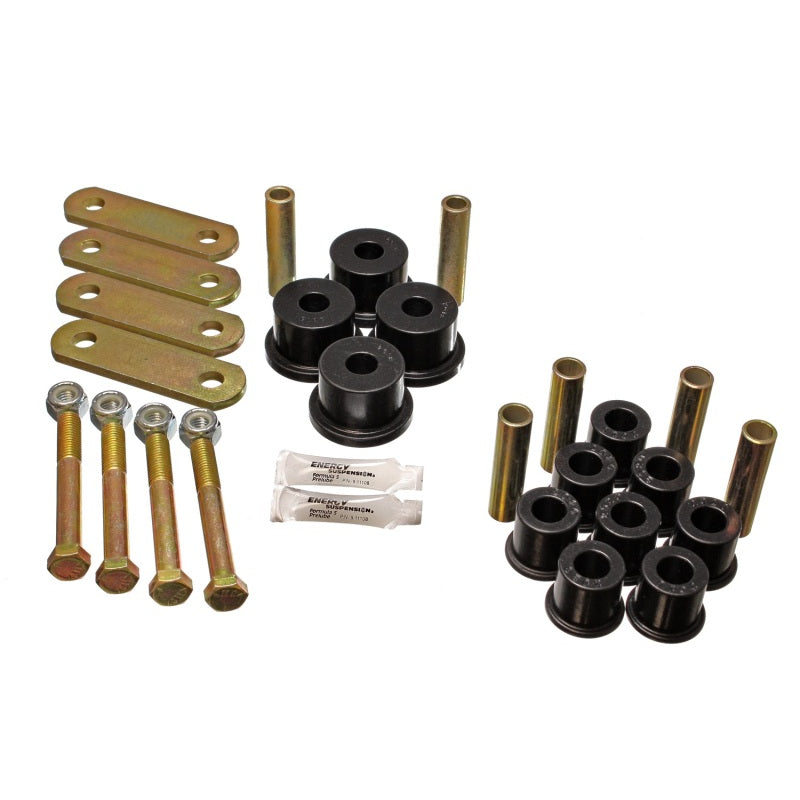 Energy Suspension Hyper-Flex Spring Shackle - Cadmium - Ford Mustang 1964-73