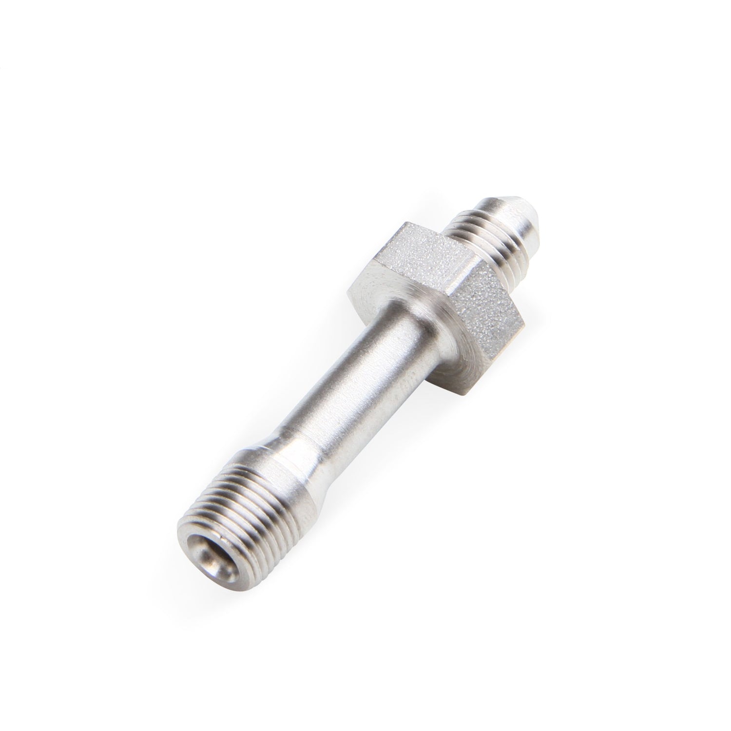 Earl's Products Adapter Fitting Straight 4 AN Male to 1/8" NPT Male 1" Extension - Steel