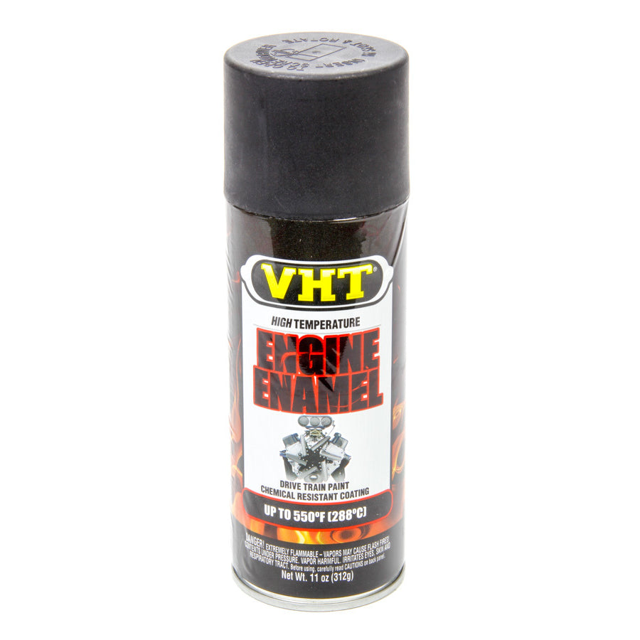 VHT Hi-Temp Engine Enamel - Flat Black - 11 oz. Aerosol Can