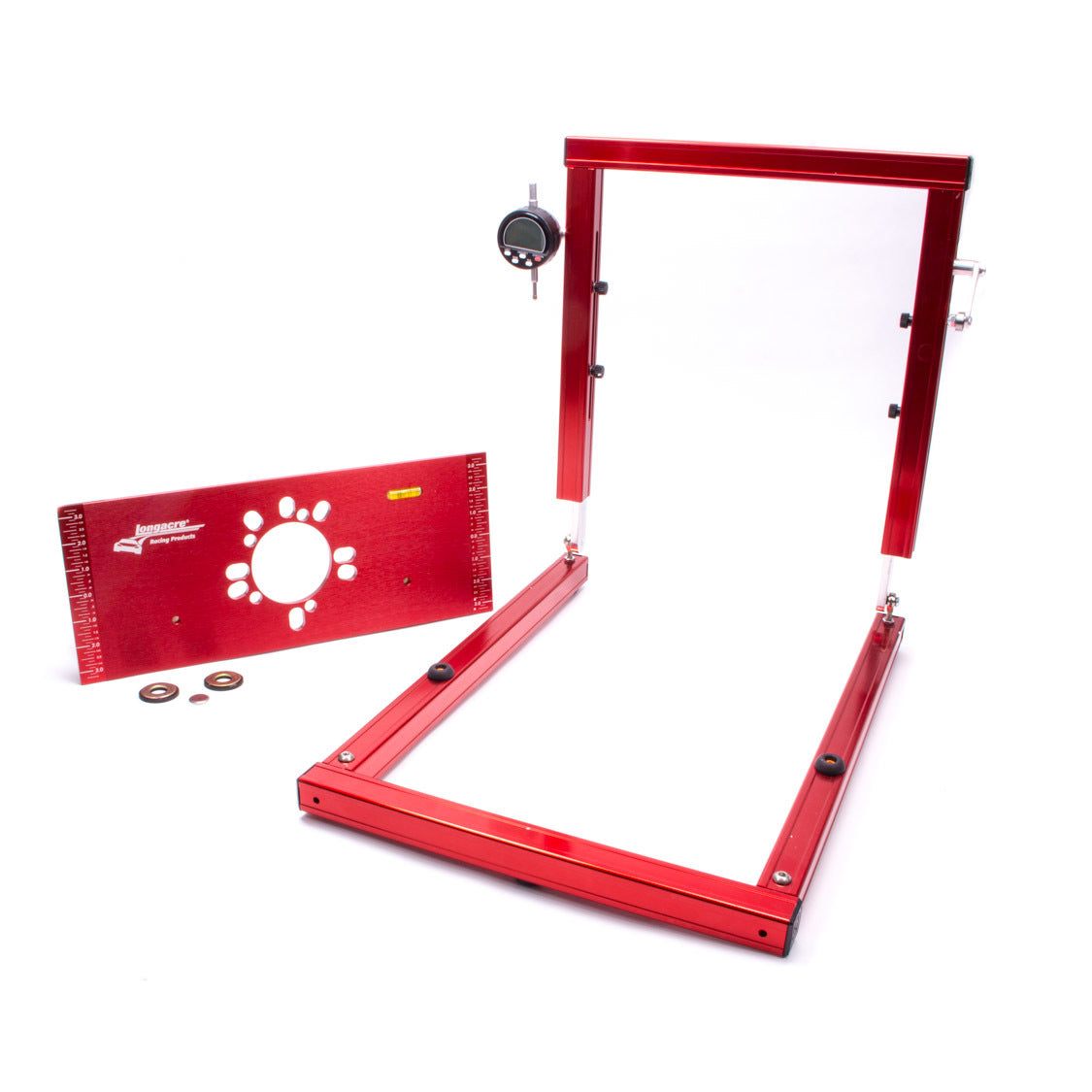 Longacre Universal Digital Bump Steer Gauge w/ Billet Plate
