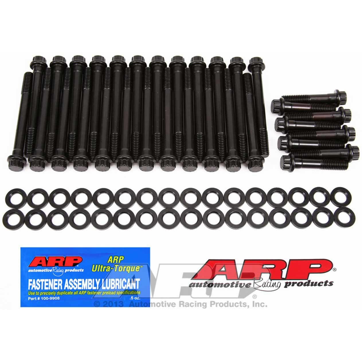 ARP High Performance Series Cylinder Head Bolt Kit - 12 Point Head - Chromoly - Black Oxide - Cast OEM - Big Block Chevy
