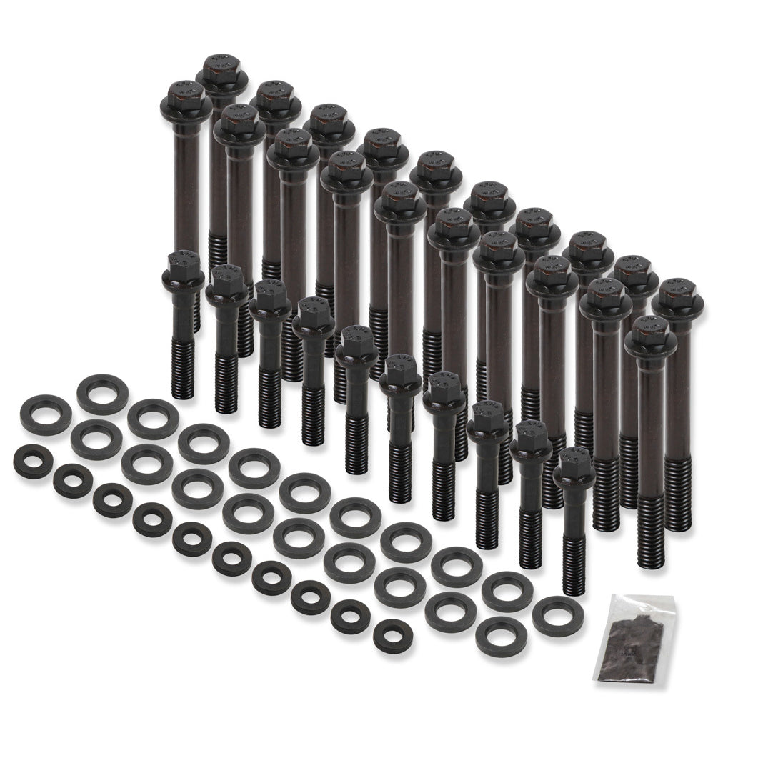 Earl's Hex Head Cylinder Head Bolt Kit - Black Oxide - GM LS-Series