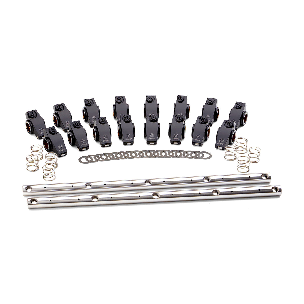 Proform Roller Rockers Rocker Arm - 1.50 Ratio - Shafts/Hardware Included - Aluminum - Big Block Mopar - (Set of 16)