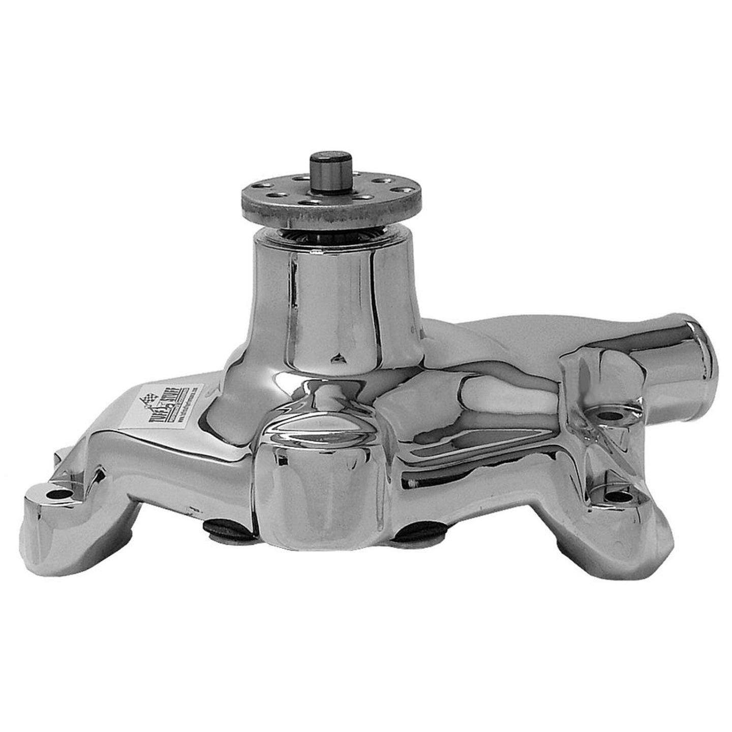 Tuff Stuff SB Chevy Aluminum Short Water Pump Polished 5/8"