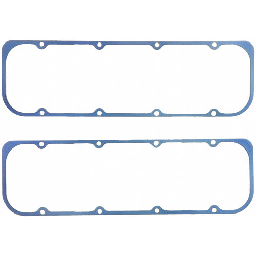 Fel-Pro Silicone Rubber W, Steeel Core Valve Cover Gaskets - Chevrolet V8 262-400 - SB Chevy2, SB2.2 - 11, 64" Thick