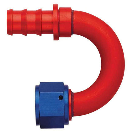 Aeroquip Aluminum -06 AN SOCKETLESS™ 180 Hose End