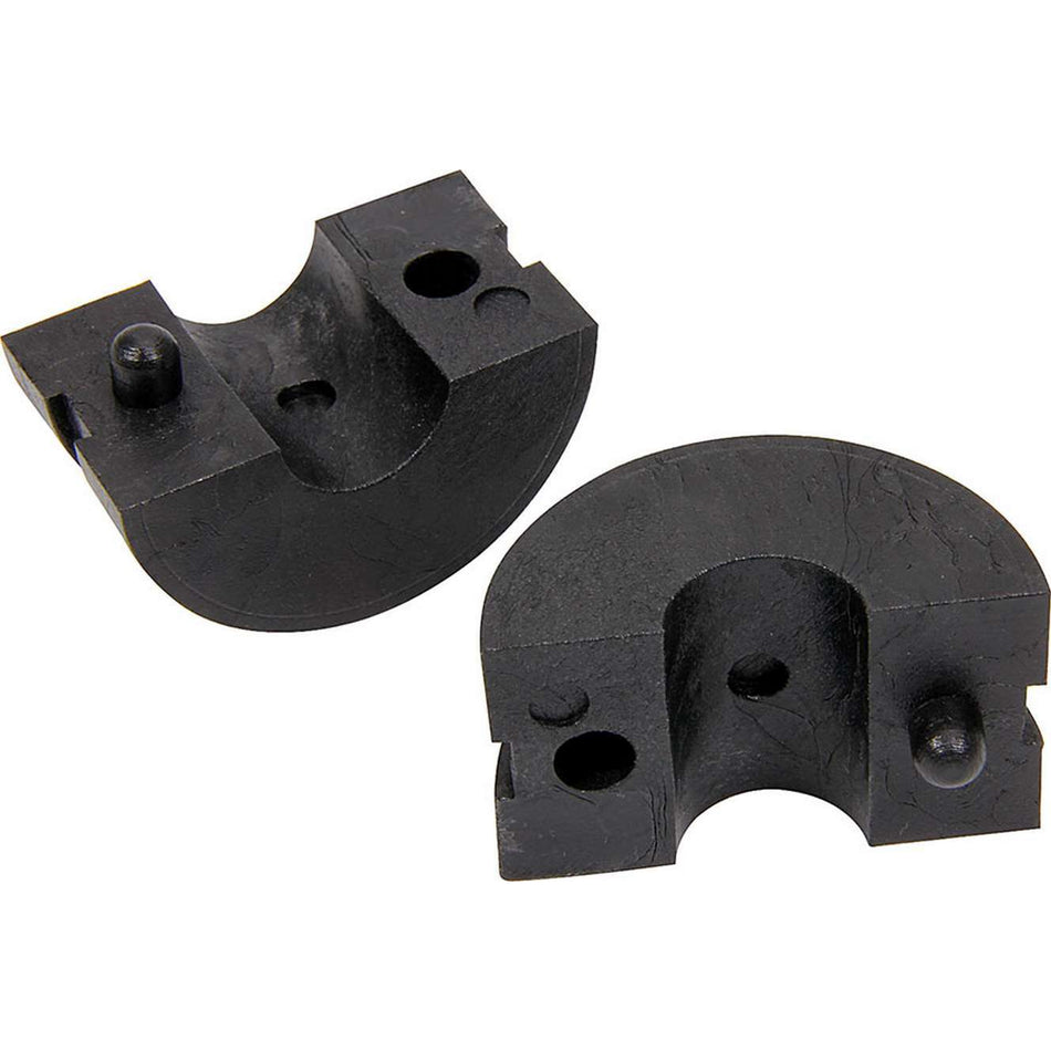 Allstar Performance Collar Style Shock Shim - 2 Piece - 1 in Thick - Black - 16 mm Shocks - Pair