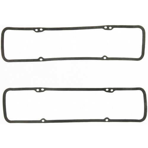 Fel-Pro Valve Cover Gasket - 0.140 in Thick - Rubber - Small Block Chevy