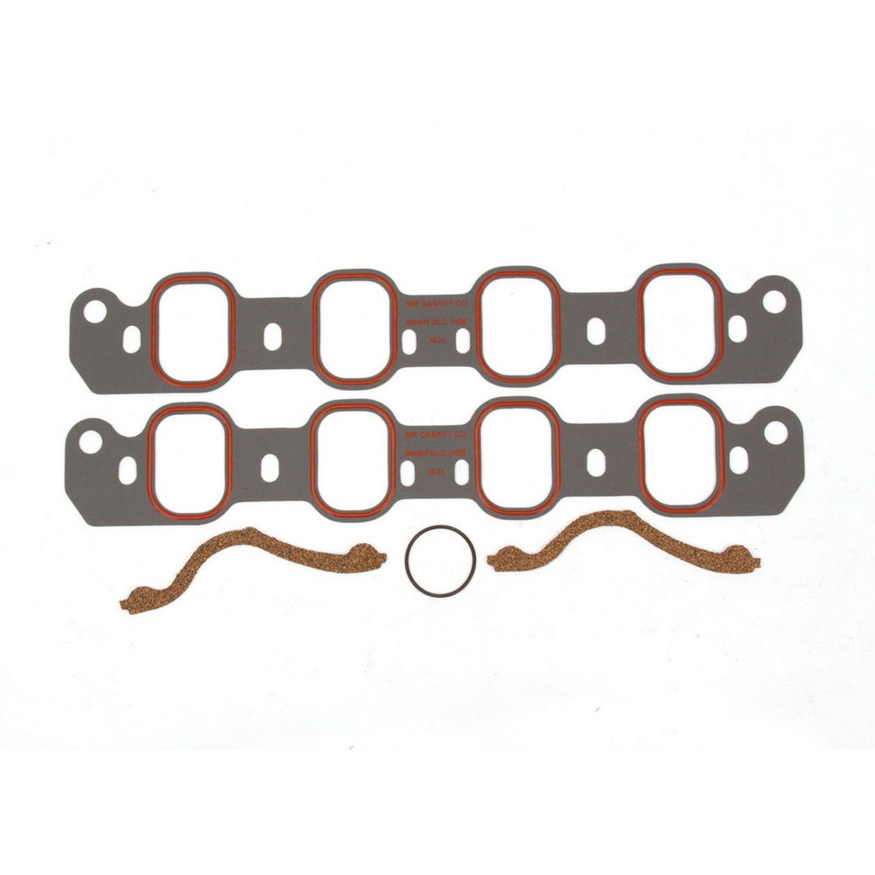 Mr. Gasket Ultra Seal Intake Gasket - Port Dimensions: Width: 1.83 in. x Height: 2.66 in.