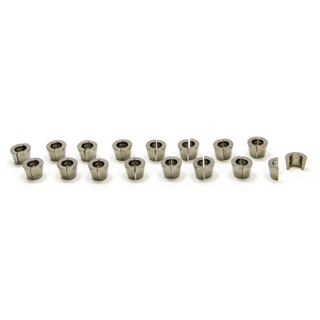 PAC Racing Springs 10 Degree Valve Lock - 11/32 in Valve Stem - Standard Height - Titanium - Set of 32 PAC-L8005