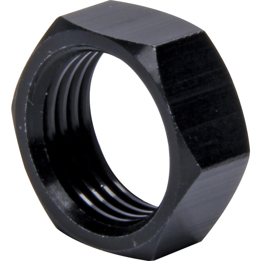 Ti22 Jam Nuts 5/8-18 RH Thin OD Alum - Black - Pack of 4