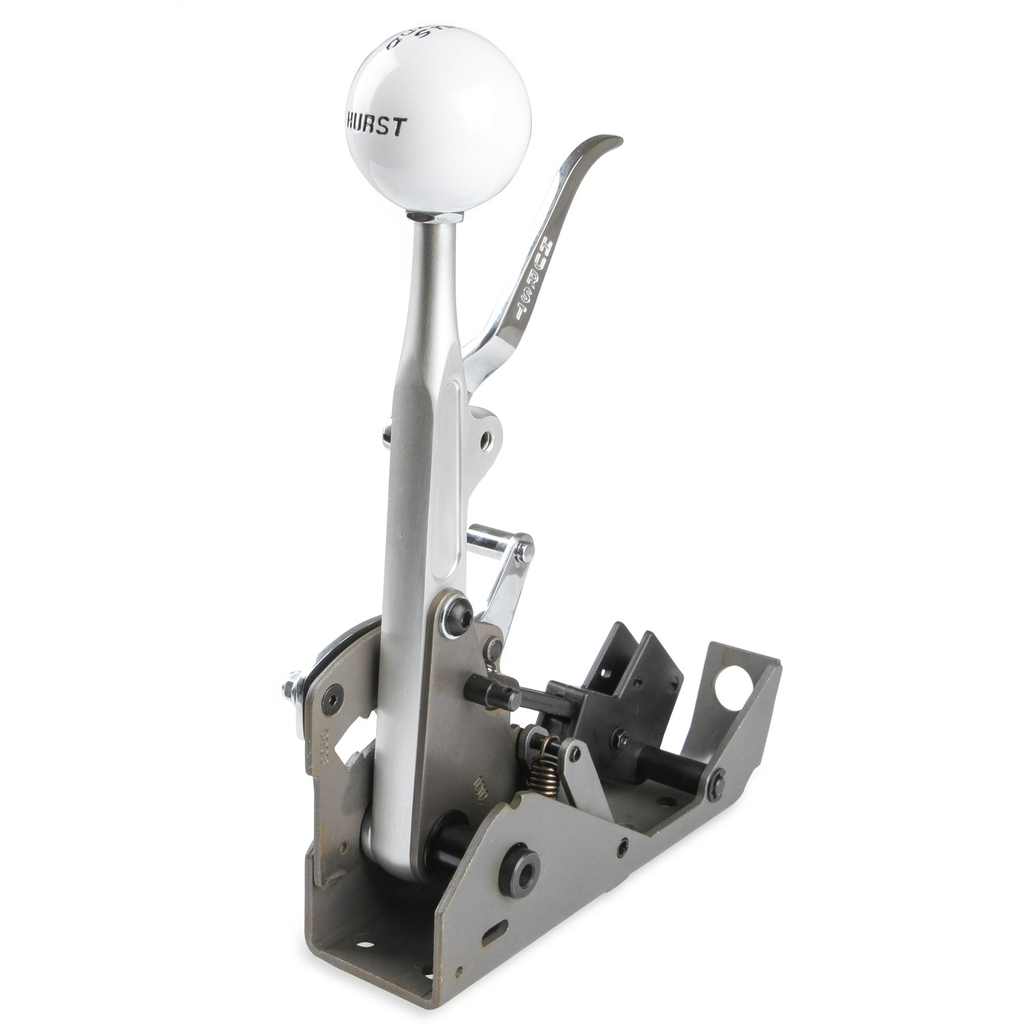 Hurst Quarter Stick Automatic Shifter - Floor Mount - Forward Pattern - 5 ft Cable - TH250 / TH350 / TH375 / TH400