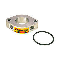 Peterson Water Neck Riser Block - Aluminum w/ (2) -6 AN Ports