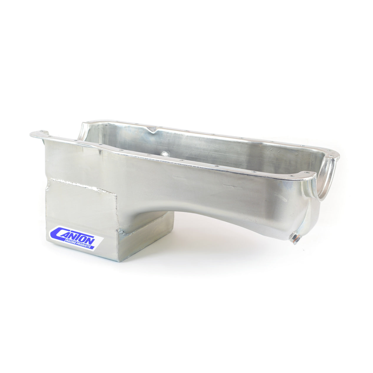 Canton Street / Strip / Road Race Rear Sump Oil Pan - 7 Quart - 9 in Deep - Cadmium - Small Block Ford 15-620