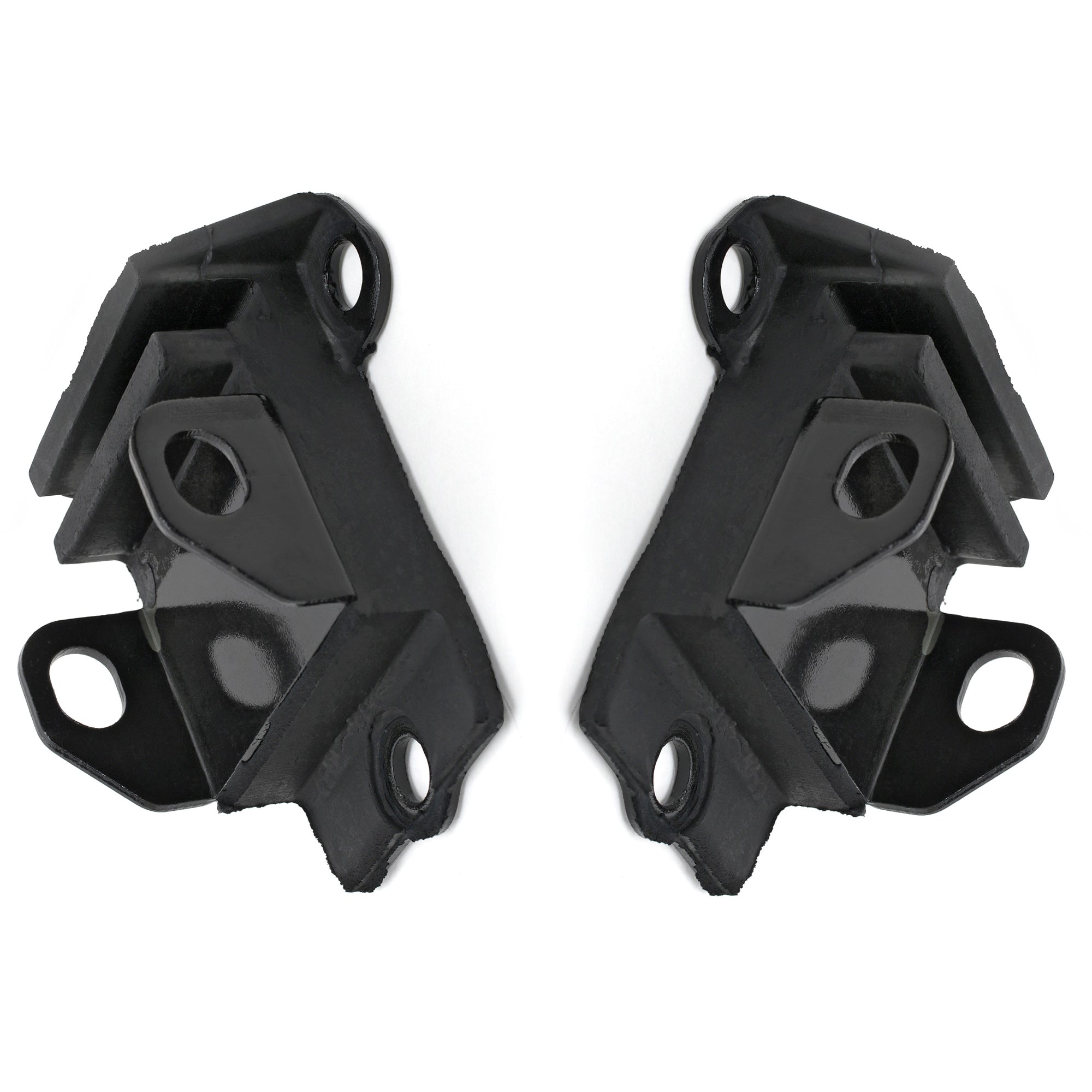 Trans-Dapt Motor Mount - Frame Pad - Bolt-On - Rubber Pads - Chevy V8 - Pair