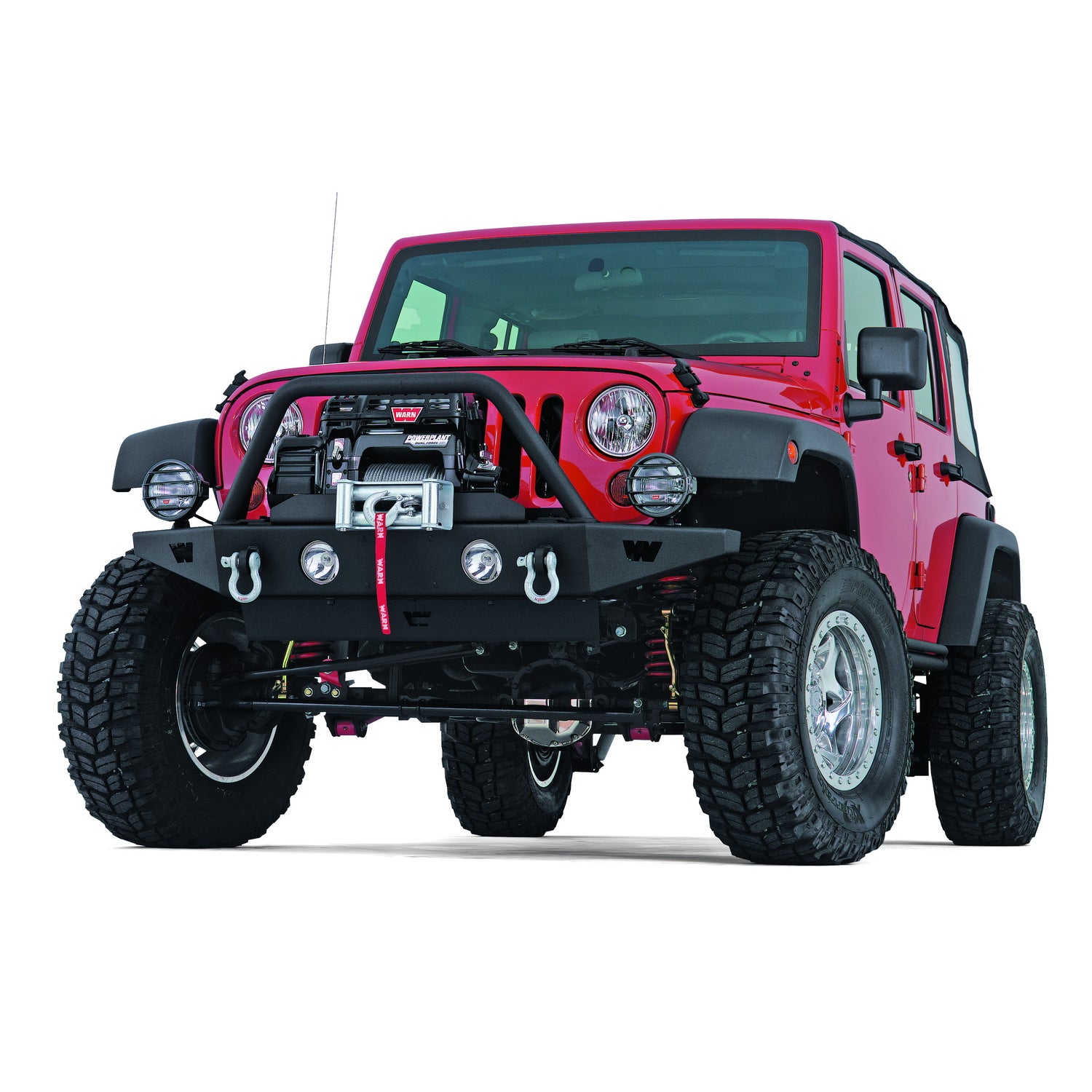 Warn TJ Mounting Plate Kit
