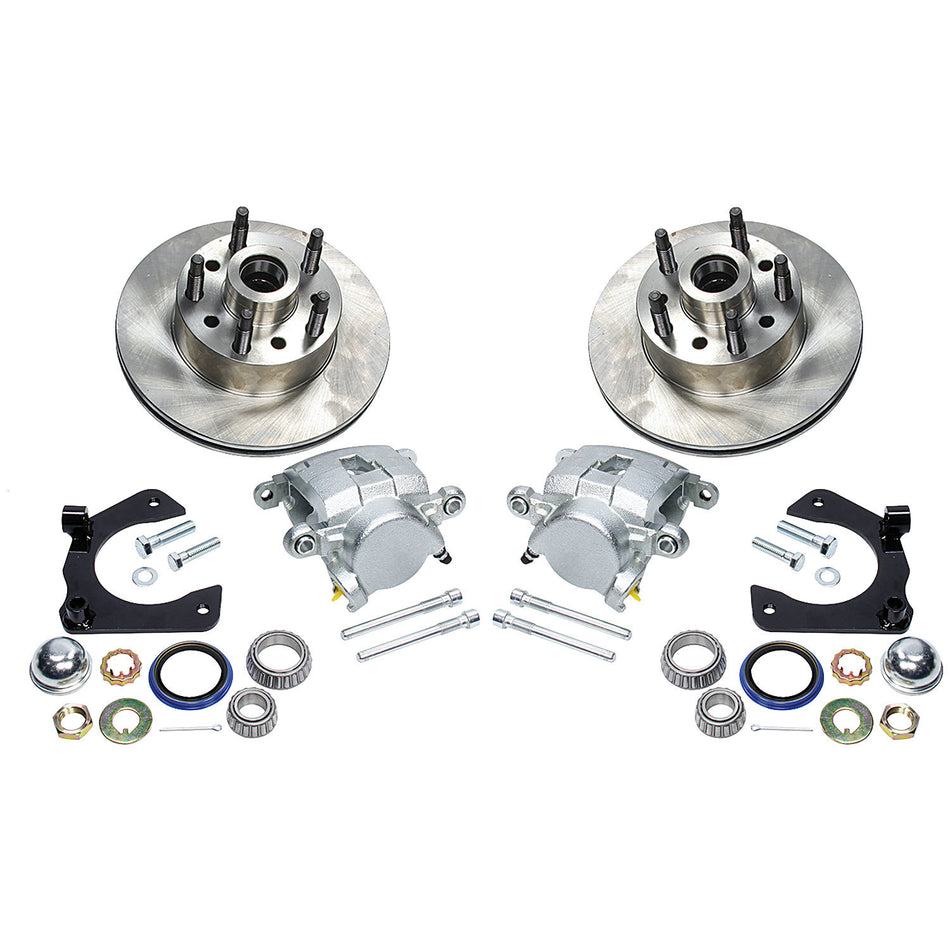 Allstar Performance Mustang II Disc Brake Kit - 5 x 5" Bolt Circle - 5/8"-20 Studs