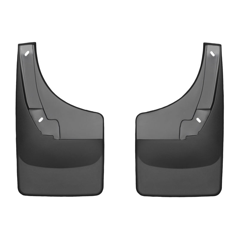 WeatherTech MudFlaps - Rear - Black - Ram Fullsize Truck 2009-13