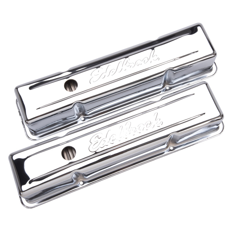 Edelbrock Signature Series Tall Valve Cover - Baffled