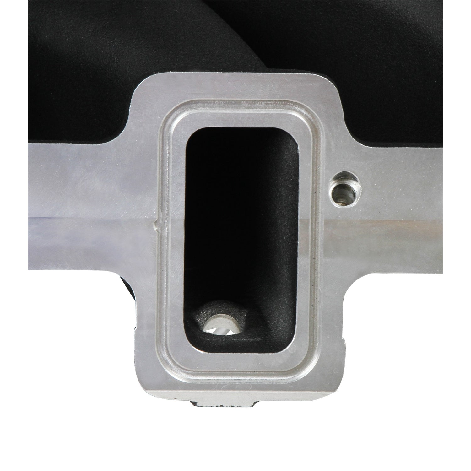 Holley Single-Plane EFI Split Design Race Intake Manifold - Square Bore - Single Plane - Aluminum - Black - GM LS-Series